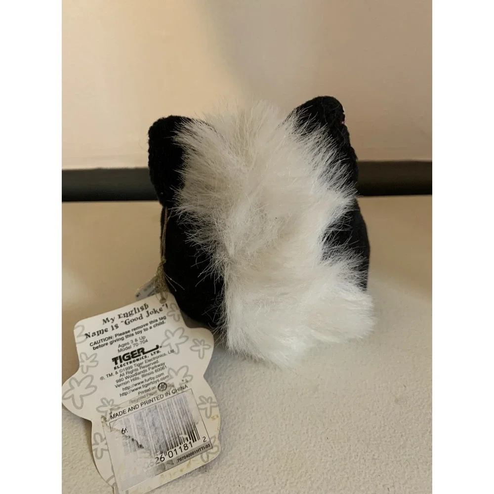 1998 Black and White‎ Furby Buddies With Tags Vintage
